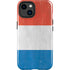 Netherlands Flag Distressed iPhone 14 Plus Impact Case